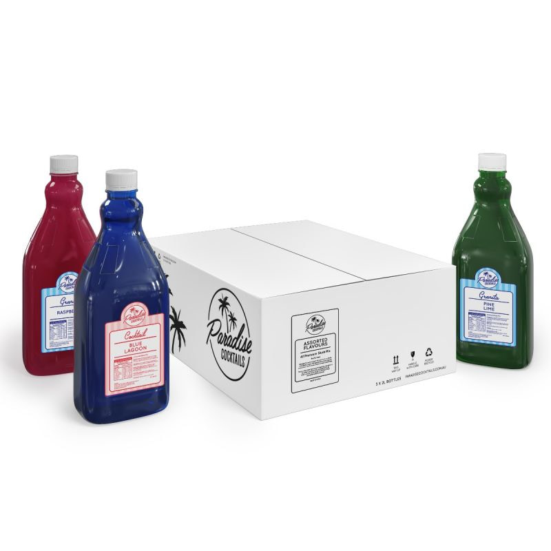 Slushy Mix Syrup. Any 3 Flavours.